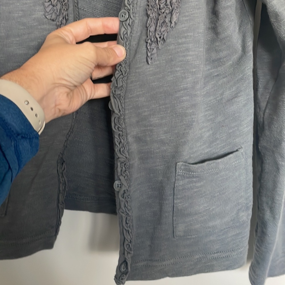Eddie Bauer Sweatshirt Cardigan Sz M - Picture 2 of 5